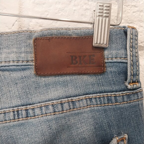 BKE Men's Straight Jeans in Faded Blue - Picture 7 of 12